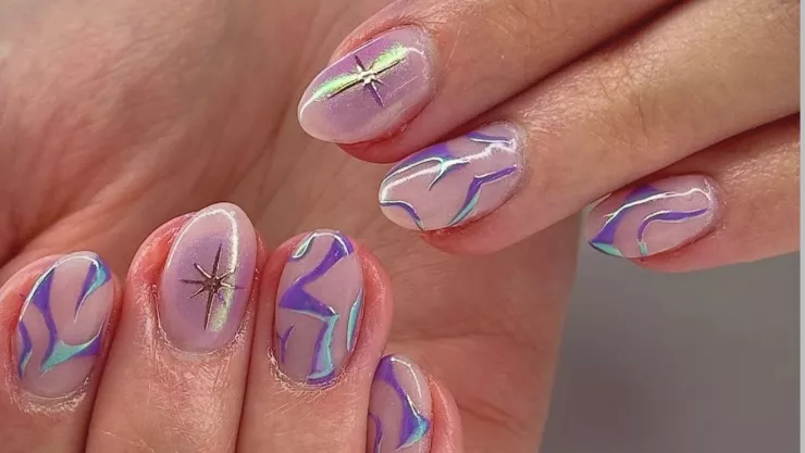 uñas diseño kpop demon hunters