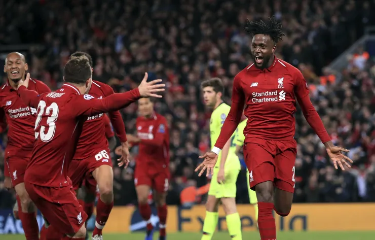 Liverpool vs Barcelona de Lionel Messi
