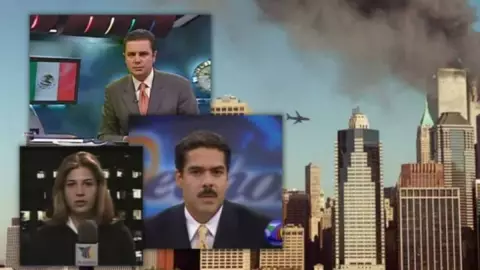 Así anunció hace 22 años TV Azteca el atentado contra las Torres Gemelas