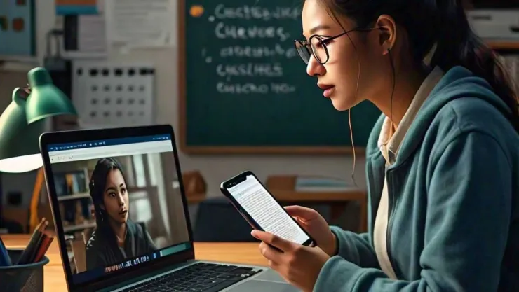 La Meta AI de WhatsApp te permite aprender inglés gratis.