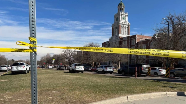 balacera en secundaria en Denver, EU