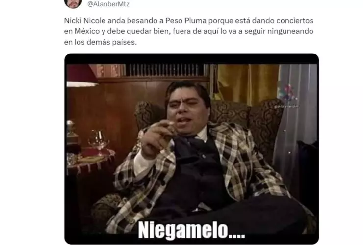 ¿Es real la relación entre Peso Pluma y Nicki Nicole?