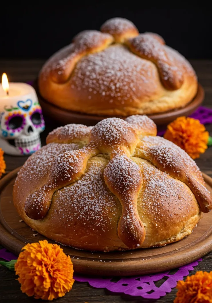 Pan de muerto air fryer