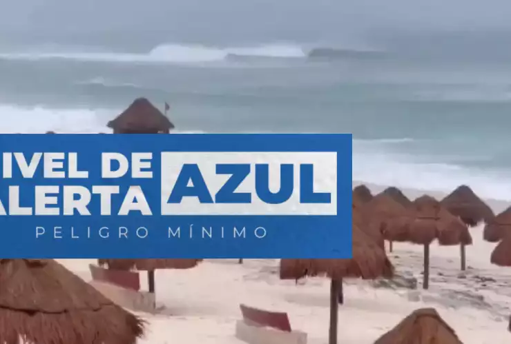 ¡Última hora! Anuncian Alerta Azul en el norte de Quintana Roo por Huracán Rafael.jpg