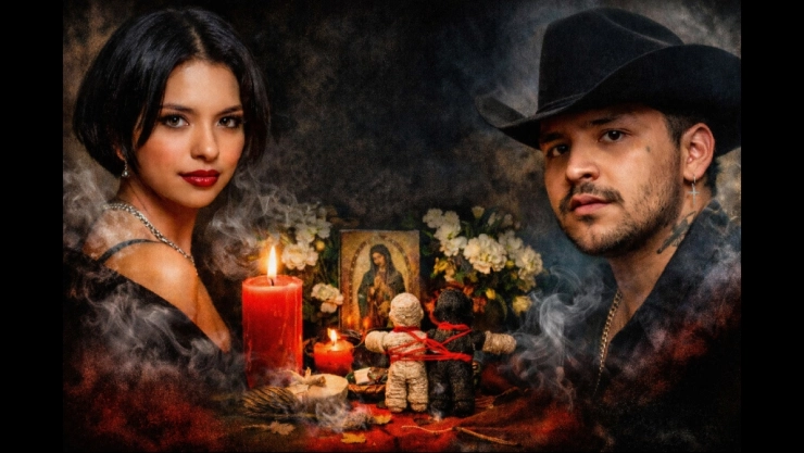 ¿Ángela Aguilar le hizo BRUJERÍA a Christian Nodal? Foto podría delatarla