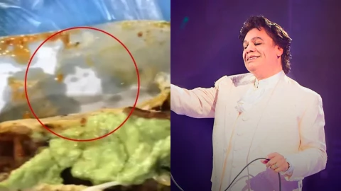 Mujer asegura que Juan Gabriel se apareció en la mancha de grasa de sus tacos