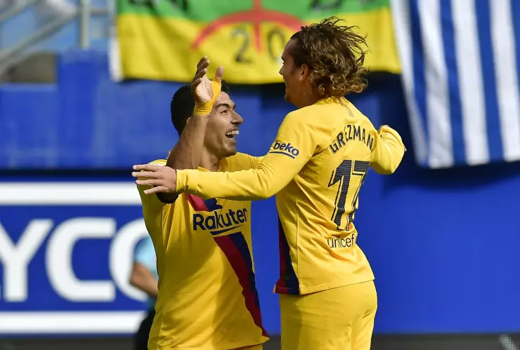 “Es una cuestión de tiempo y de partidos”, comentó el técnico azulgrana Ernesto Valverde tras la quinta victoria consecutiva del equipo en todas las competiciones. Imagen: AP