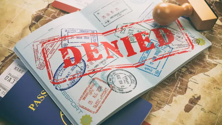 Visa denegada