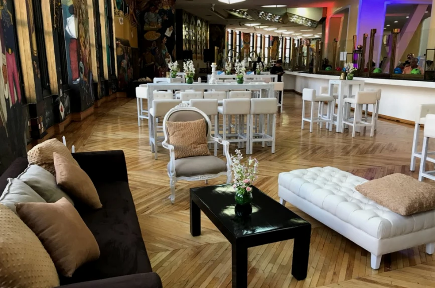 La decoración estuvo a cargo de Red Carpet