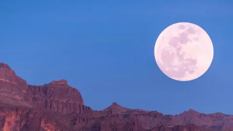 Esta es la hora en que podrás ver la Luna Rosa HOY 23 de abril en Aguascalientes