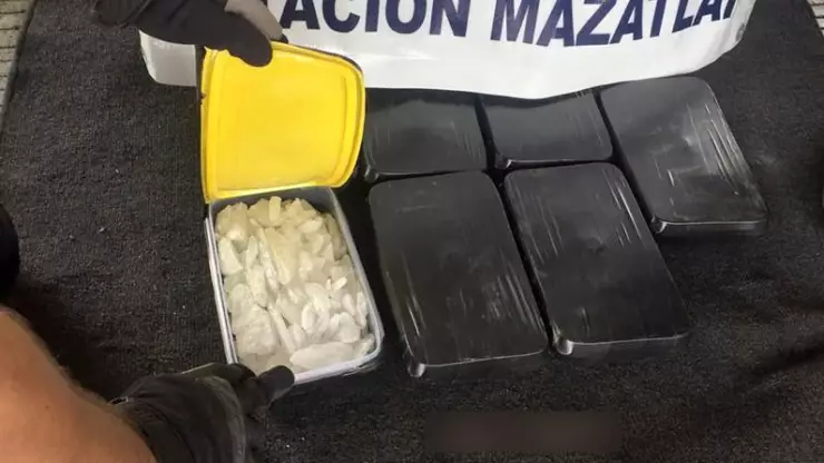 Decomiso droga crystal en mazatlan