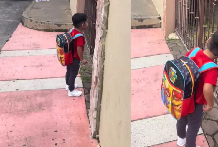 Niño busca a su abuelita en funeraria donde la velaron