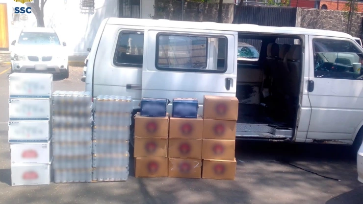 hombres robo de mercancia Tlalpan