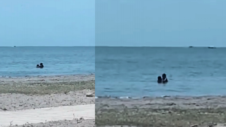 Se viraliza video de pareja teníendo sexo en la playa, en pleno horario familiar