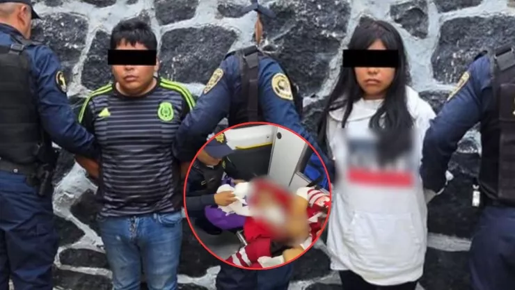 Liberan y reaprehenden a padres que abandonaron a bebé en Tacubaya