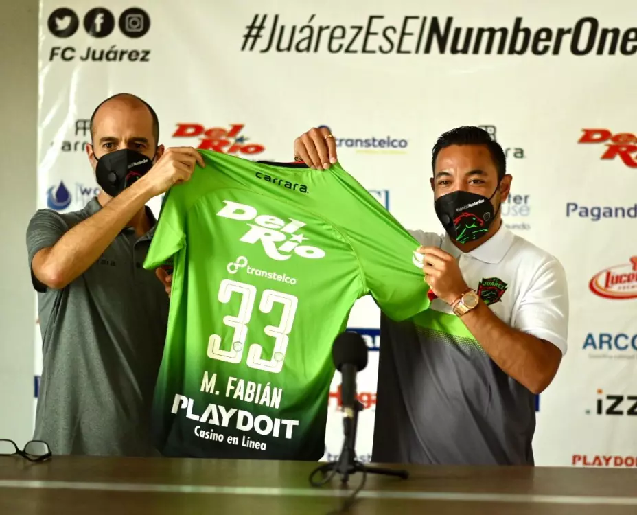 marco fabián llega a juarez
