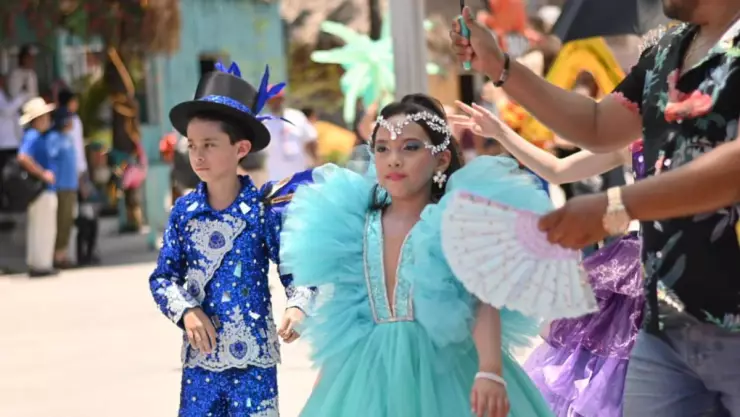 reyes infantiles del carnaval de veracruz 2025.