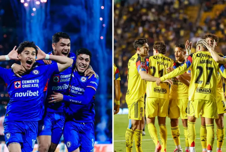 Cruz Azul y Club América superan a Toluca