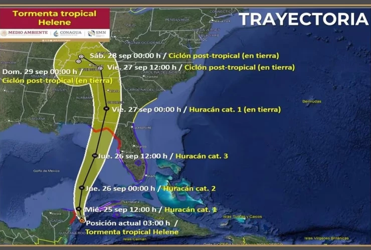 Tormenta Tropical Helene