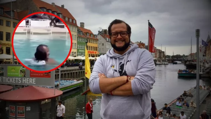 Jos&eacute; Ram&oacute;n L&oacute;pez Beltr&aacute;n es captado de vacaciones.