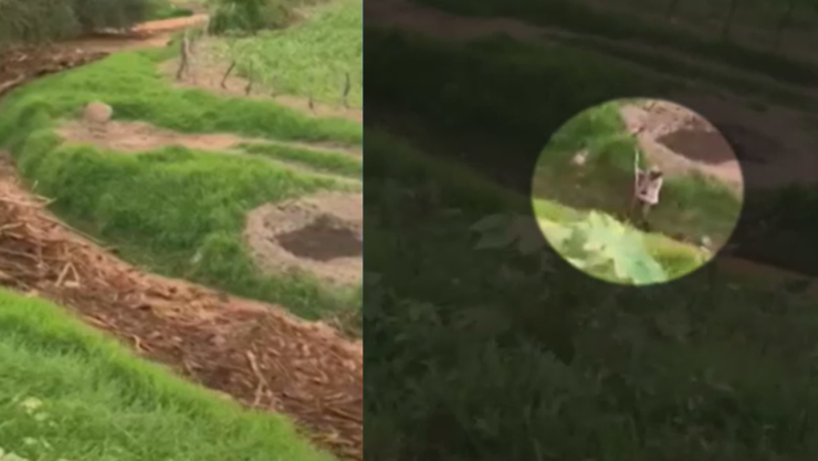 Hombre se salva de ser arrastrado por el río Salsipuedes en San Gabriel, Jalisco