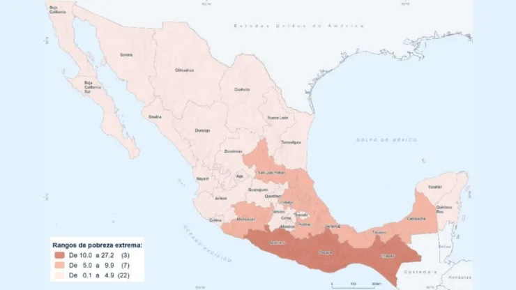 Pobreza extrema en México: Las 5 entidades más afectadas