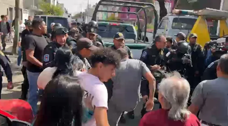 CDMX: Muere un hombre en la colonia Leyes de Reforma y desata riña con la policía de la CDMX