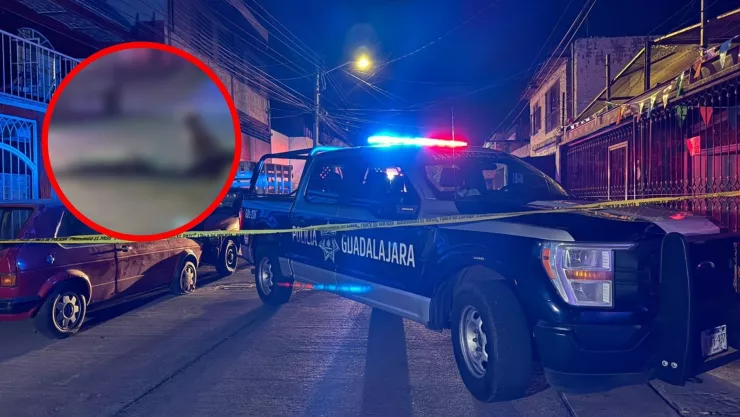 ¡Ataque armado en Guadalajara! Confirman el deceso de un joven de 23 años; su perro nunca abandonó el cuerpo baleado