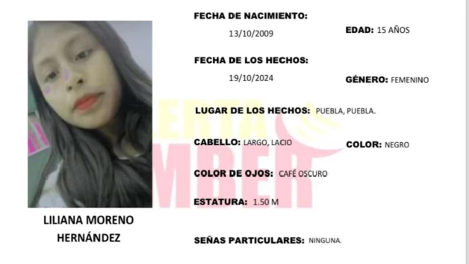 menor desaparecida la loma puebla