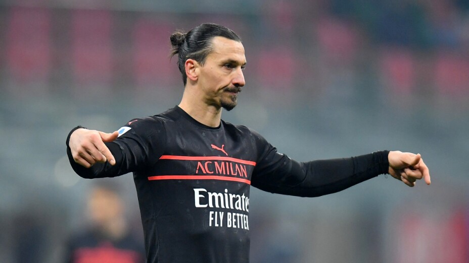 Zlatan Ibrahimovic con el Milan