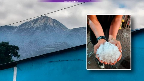 Granizada en el Tacaná 2025: El fenómeno extremo que congeló el volcán 