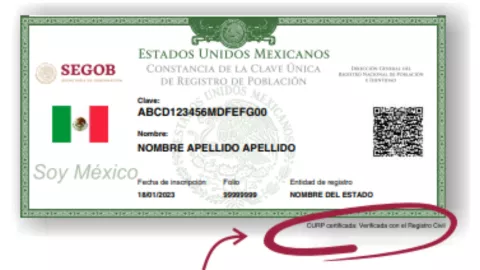 curp certificada