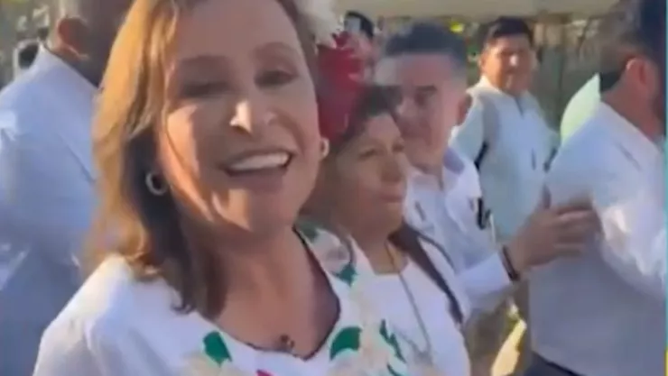 Rocío Nahle y secretario