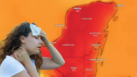 ¡No olvides tomar agua! Quintana Roo SUPERA los 40°C este miércoles 15 de mayo; así afecta a los municipios