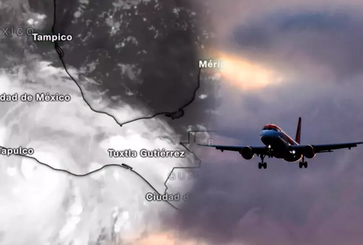 Aerolíneas suspenden vuelos en Chiapas por huracán ‘John’, Oaxaca, Tabasco y Guerrero se suman a la lista