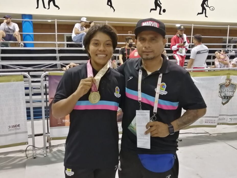 Boxeadora Perla Rubí Zamora, gana medalla de oro en Conade 2022-1