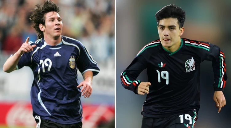 Gilberto Mora vs Lionel Messi