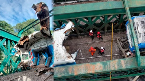 VIDEO: Choque de trenes en Argentina deja al menos 100 heridos