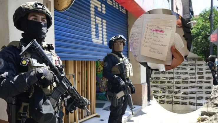 CDMX: Descubren local de marihuana que simulaba vender anime en Tacubaya