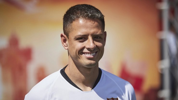 Sevilla CF Unveil New Player Javier Hernandez