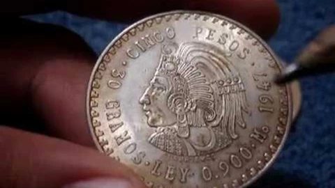 Abuelito encuentra tesoro en Tamaulipas.