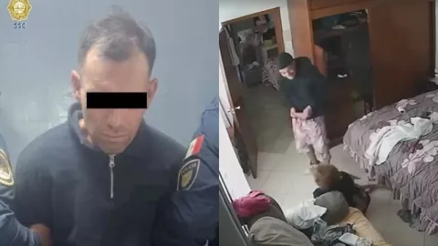 sujeto agrede a abuelita en su casa en Azcapotzalco