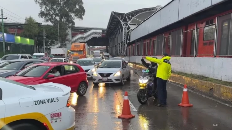 Cierre en Circuito Interior por obras del Metro CDMX | Vías alternas, fechas y horarios
