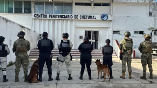 Hallan estupefacientes, módems y otros objetos prohibidos en la cárcel de Chetumal.jpg