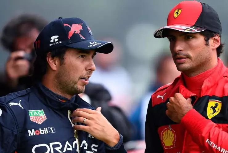 GP de Bélgica 2022 Saiz en Pole y Checo Pérez en segundo lugar