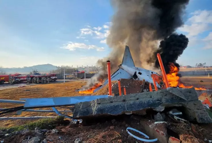Avión se estrella en Corea del Sur; ¿qué causó el accidente hoy 29 de diciembre de 2024?