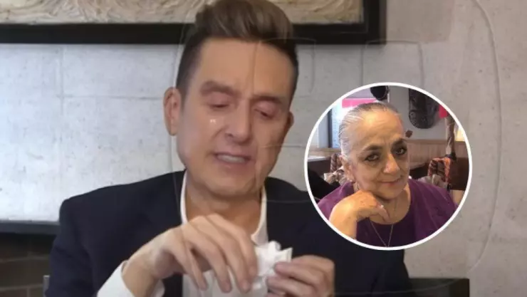 Daniel Bisogno y su mamá