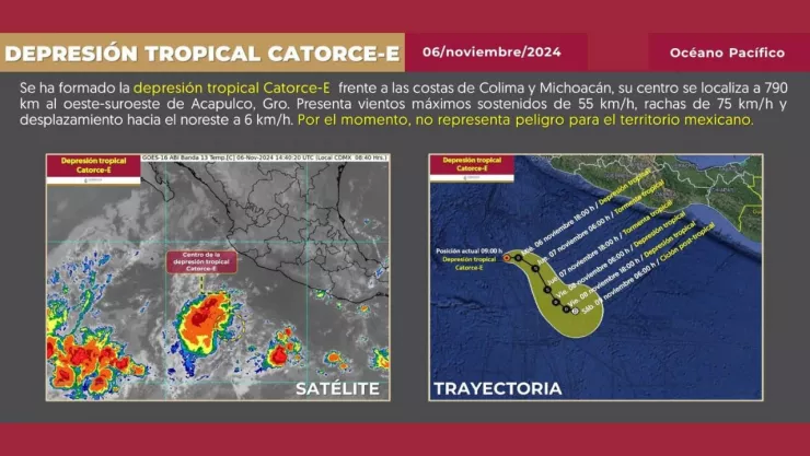 Alerta en Guerrero por la Depresión Tropical Catorce-E ¿Hay probabilidad de lluvias.jpg