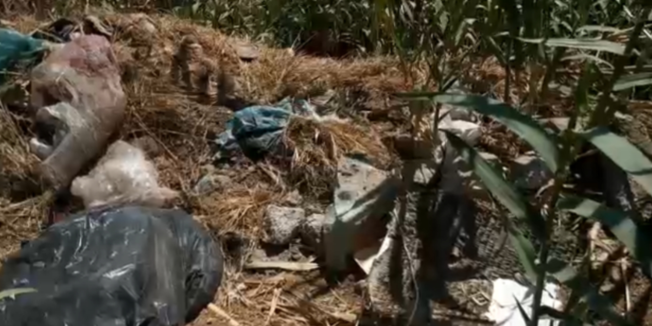 Todo tipo de desechos contaminan el río Atoyac en Oaxaca.png