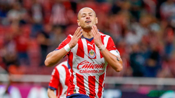 Javier Chicharito Hern&aacute;ndez, delantero de Chivas